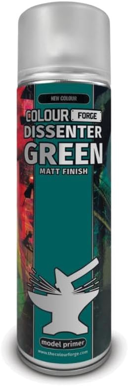 COLOUR FORGE Spray Paint, Dissenter Green, 500ml