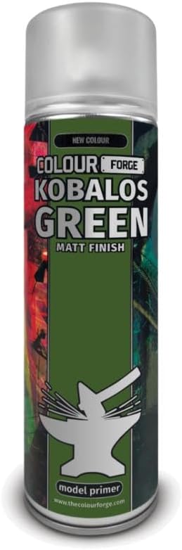 COLOUR FORGE Spray Paint, Kobalos Green, 500ml