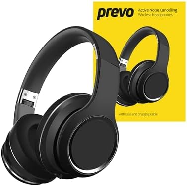 Prevo A6-ANC Active Noise Cancelling Anc Wireless Headphones With Bluetooth 5.4