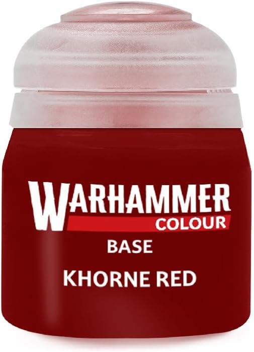 Warhammer Colour Khorne Red Base Paint 12ml Acrylic Paint