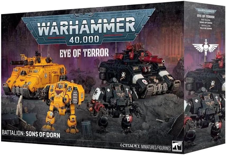 Games Workshop - Warhammer 40,000 - Eye of Terror Battalion: Imperial Fists - Black Templar - Sons of Dorn