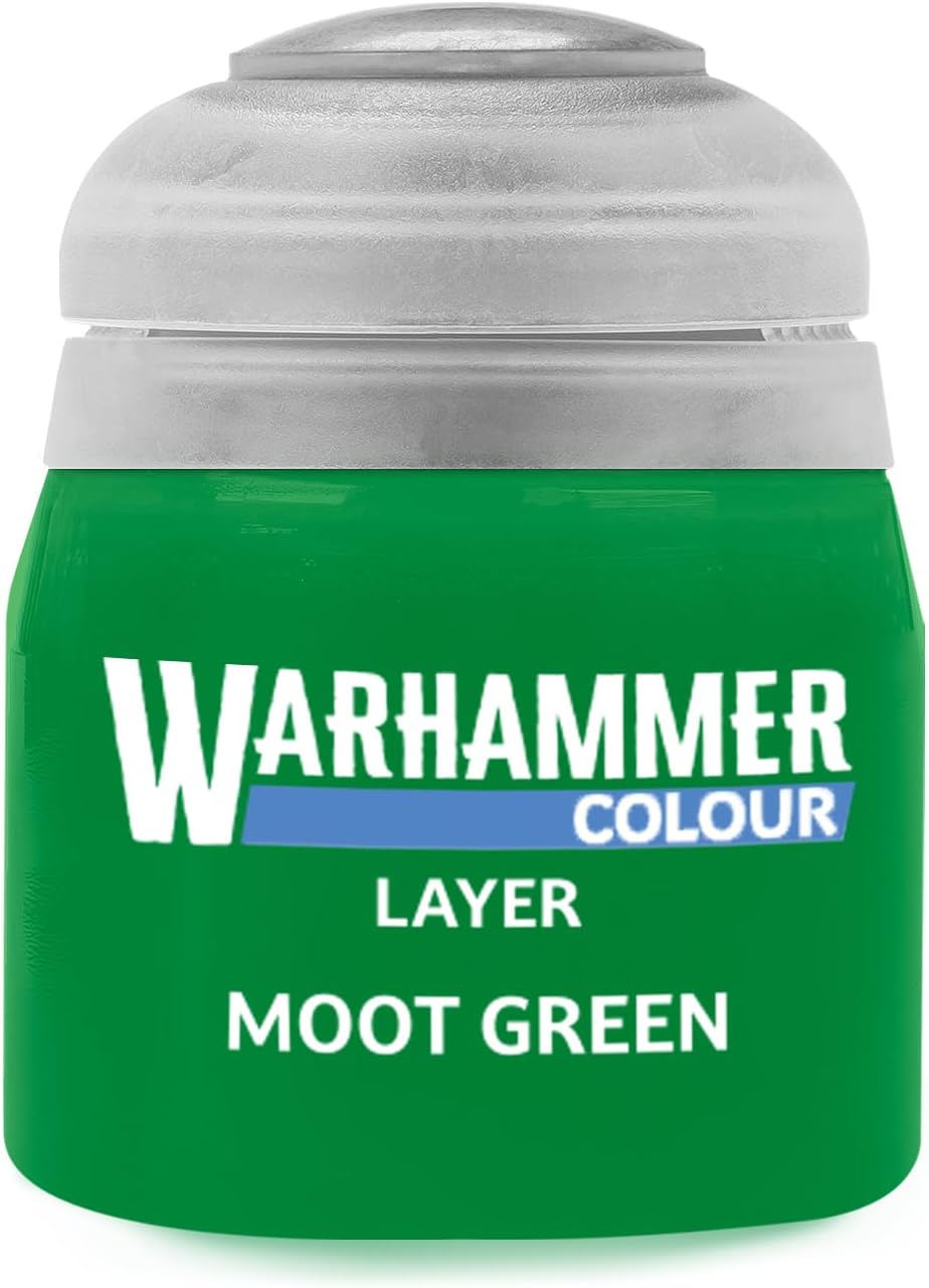 Warhammer Colour Layer: Moot Green 12ml Acrylic Paint