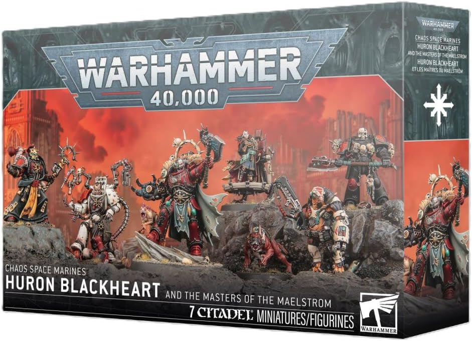 Games Workshop - Warhammer 40,000 - Chaos Space Marines: Huron Blackheart and the Masters of the Maelstrom