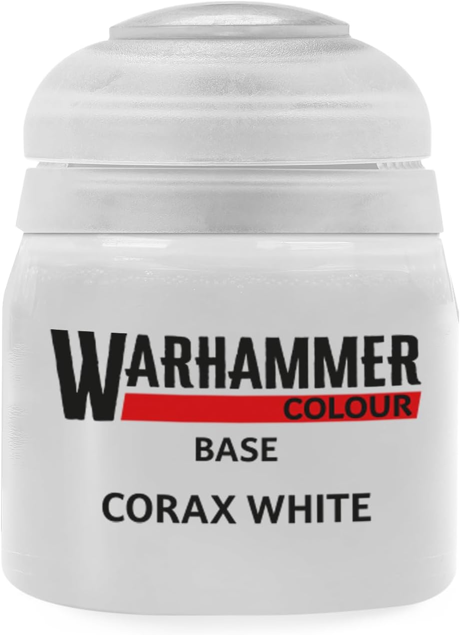 Warhammer Colour Base Corex White 12ml Acrylic Paint