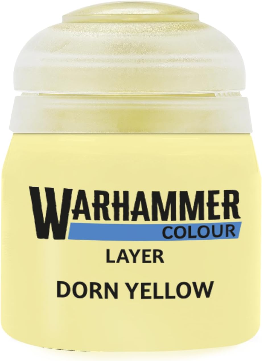 Warhammer Colour Layer: Dorn Yellow 12ml Acrylic Paint