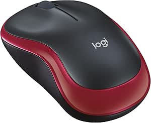 LOGITECH RED M186 WIRELESS MOUSE