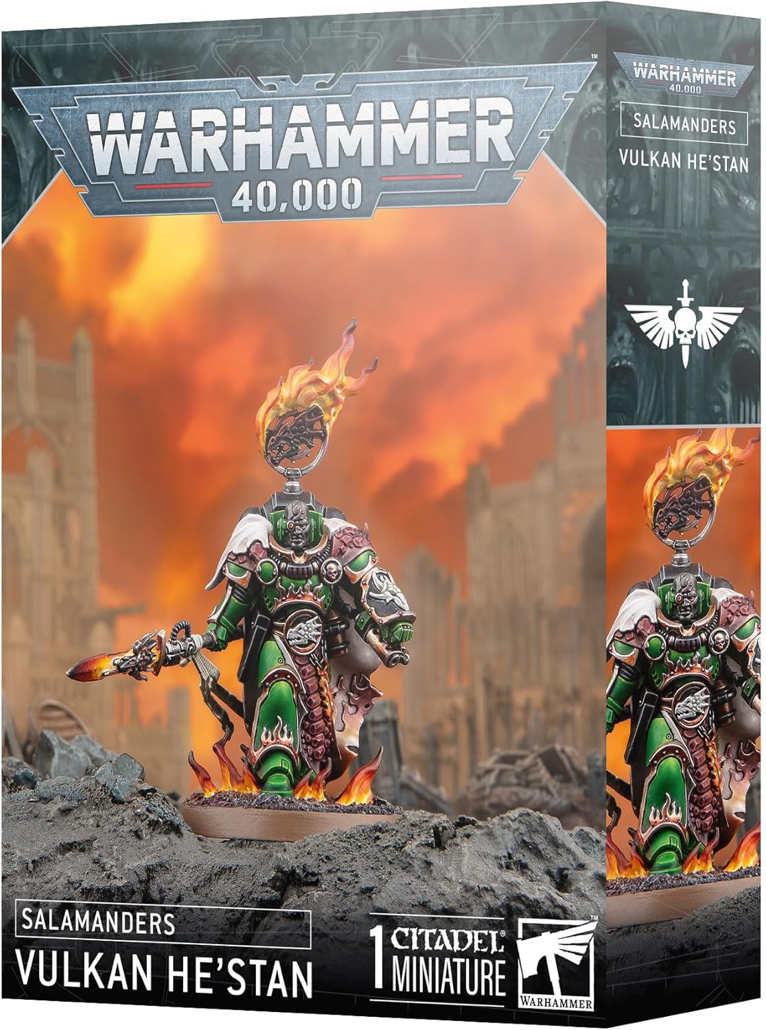 Games Workshop - Warhammer 40,000 - Salamanders: Vulkan He`stan (Hestan)