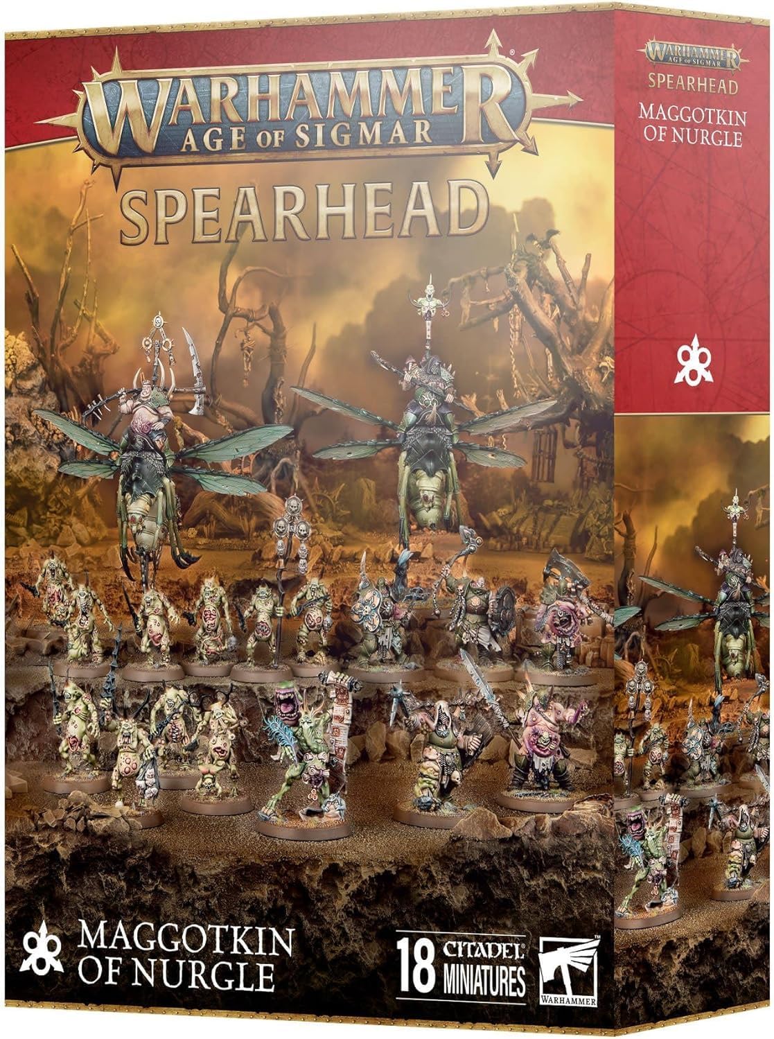 Games Workshop - Warhammer - Age of Sigmar - Spearhead: Maggotkin of Nurgle (2024)
