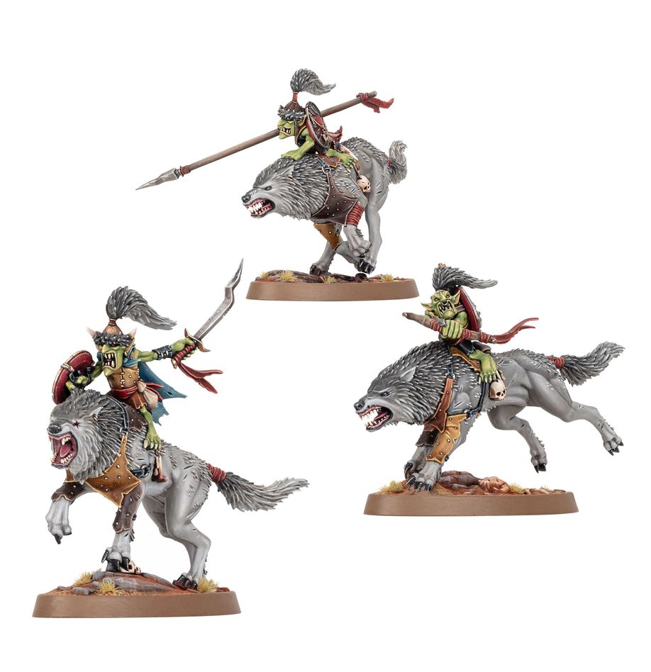 Games Workshop - Age Of Sigmar - Gloomspite Gitz: Snarlpack Cavalry
