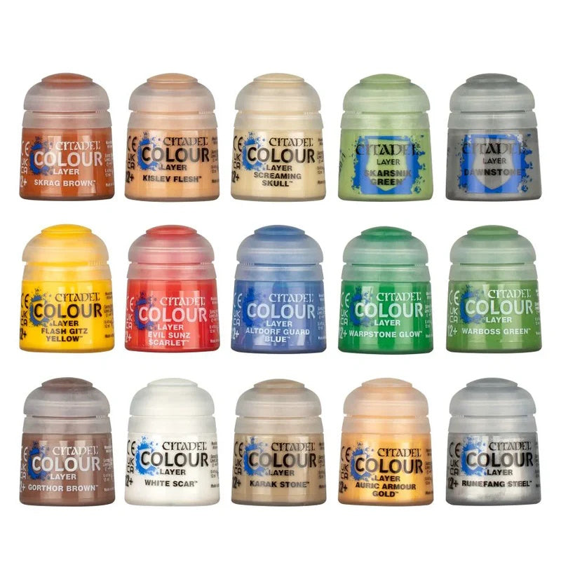 Layer Set Of Citadel Paints