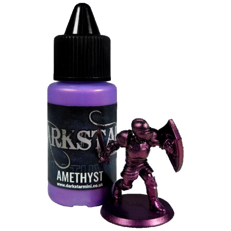 Darkstar: Amethyst 17ml of acrylic paint.