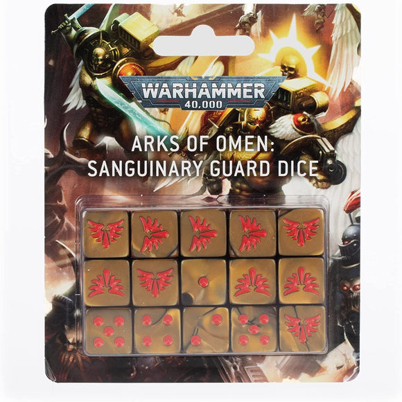 Games Workshop - Warhammer 40,000 - Arks Of Omen: Sanguinary Guard Dice