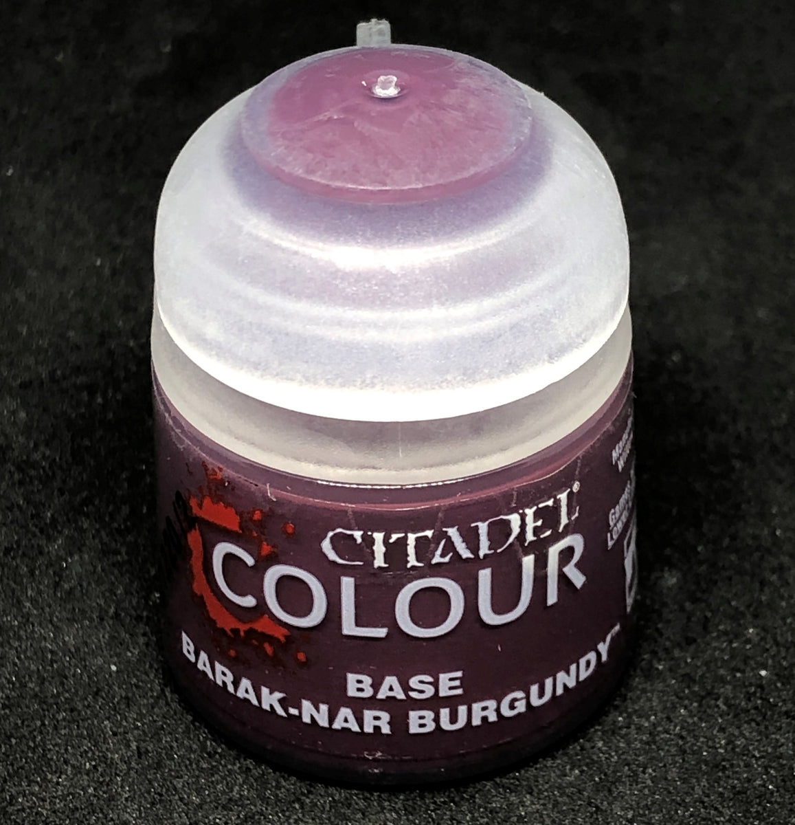 thumbnail image 2 of Citadel Paint: Barak-Nar Burgundy - Base Paint For Warhammer 40K & Age Of Sigmar 2 of 9