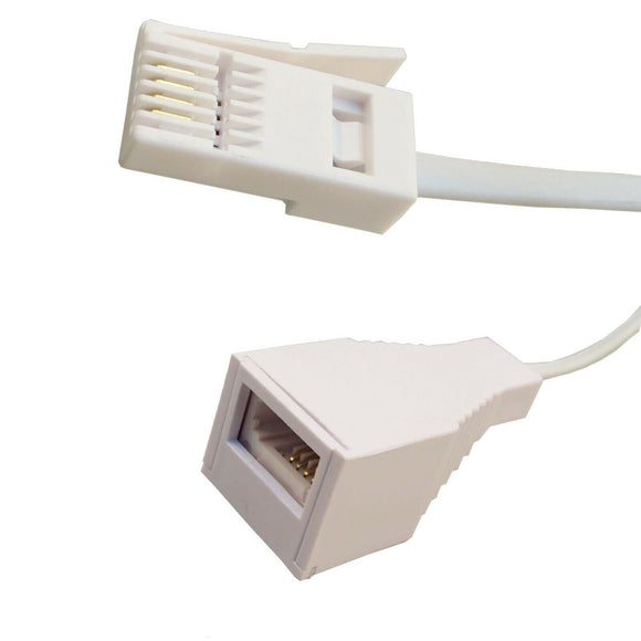 Telephone Extension Cable Fully Wired 6 Pin  5m