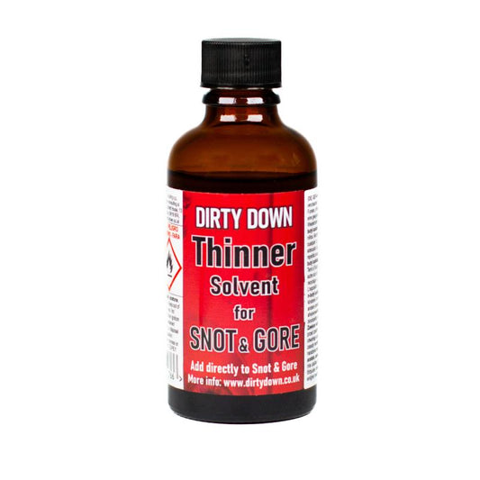Dirty Down: Thinner Solvent for Snot and Gore