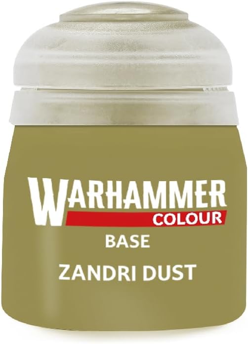 Warhammer Colour Zandri Dust Base Paint 12ml Acrylic Paint