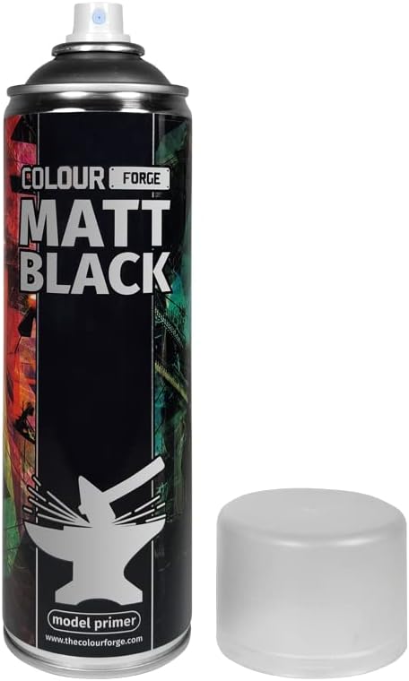 COLOUR FORGE MATT BLACK 500 ML SPRAY