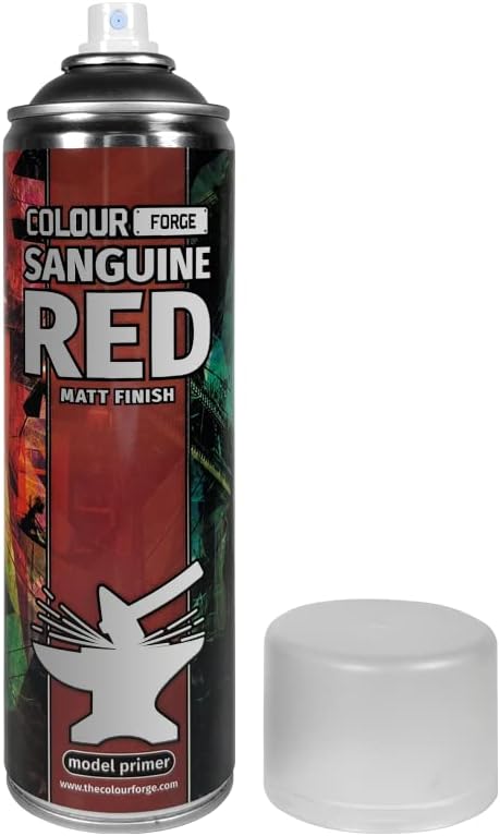 Colour Forge Sanguine Red Miniature Spray Paint (500ml)