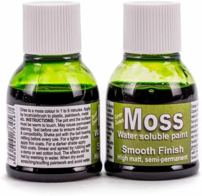 Dirty Down Moss Effect Water Soluble Paint
