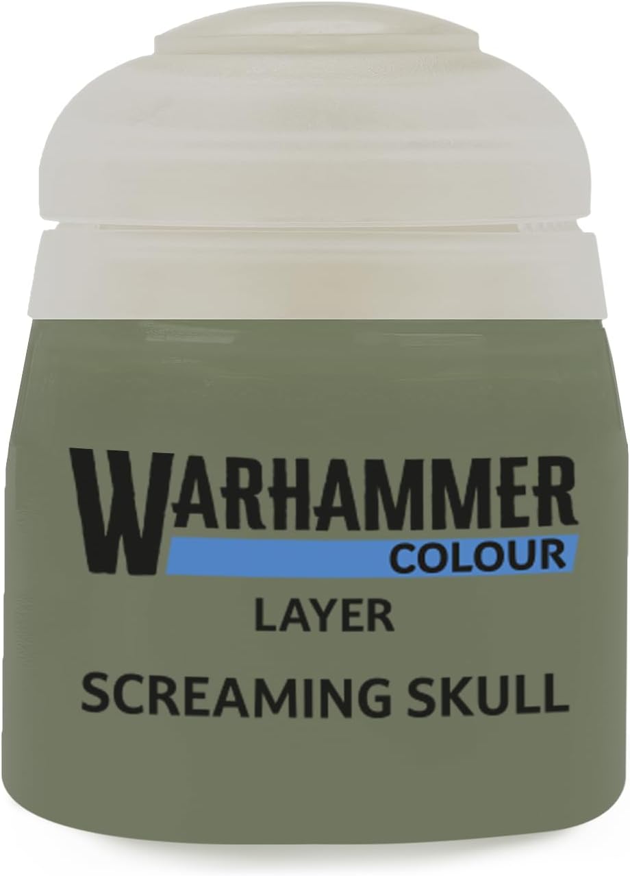 Warhammer Colour Layer: Screaming Skull 12ml Acrylic Paint