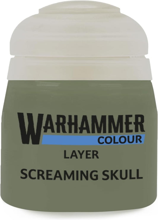 Warhammer Colour Layer: Screaming Skull 12ml Acrylic Paint