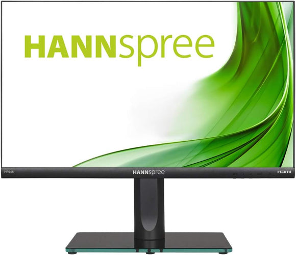 HANNspree HP248PJB 23.8 Inch 1080p Full HD Anti Glare Desktop Monitor with HDMI, DisplayPort and VGA Connectivity - Black