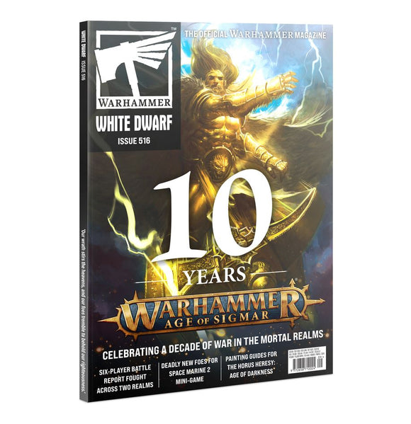 Games Workshop Warhammer White Warhammer White Dwarf Issue 516 Magazine September 2025Magazine Aug '25 Space Marine Special Issue