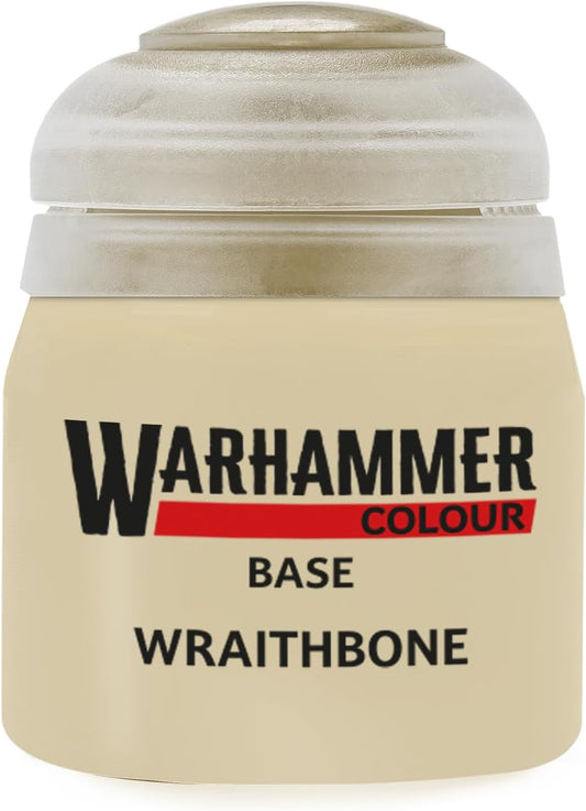 Warhammer Colour Base: Wraithbone 12ml Acrylic Paint