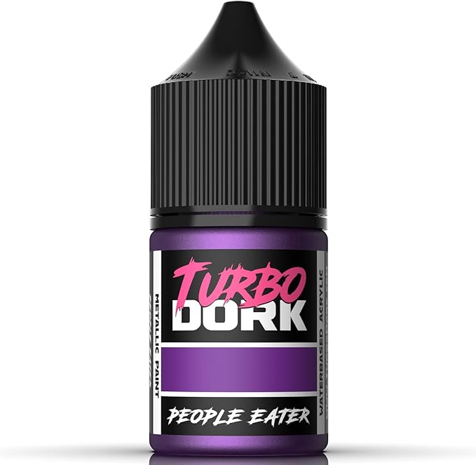 Turbo Dork People Eater Metallic Acrylic Paint 22ml Bottle