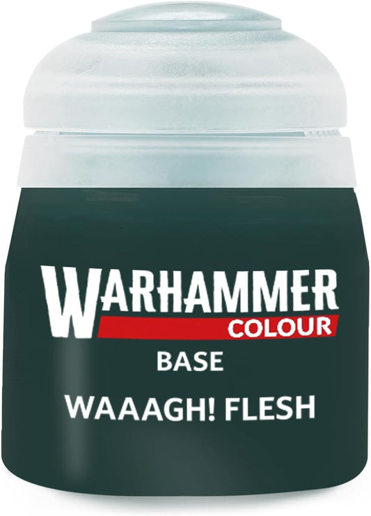 Warhammer Colour Base: Waagh Flesh 12ml Acrylic paint