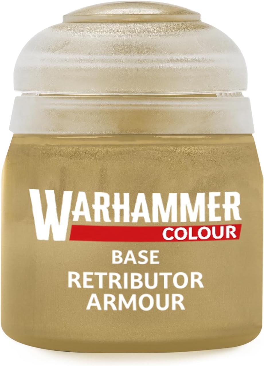 Warhammer Colour Base Retributer Armour 12ml Metalic Paint