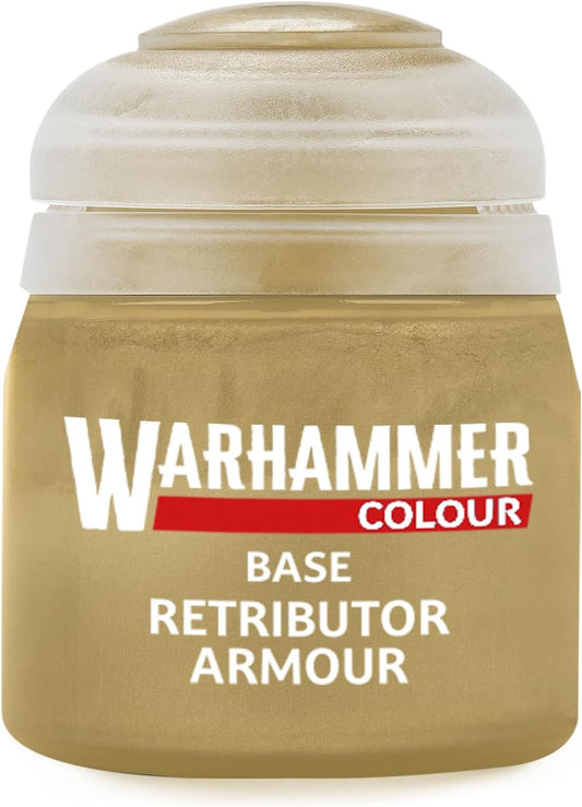 Warhammer Colour Base Retributer Armour 12ml Metalic Paint