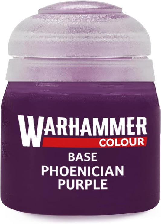 Warhammer Colour Base: Phoenician Purple 12ml Acrylic paint