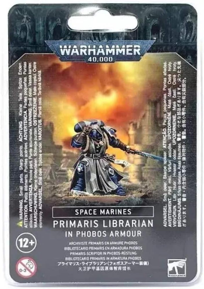 Warhammer +40k+-+Space + Marine+Primaris+Librarian+in+Phobos+Armour