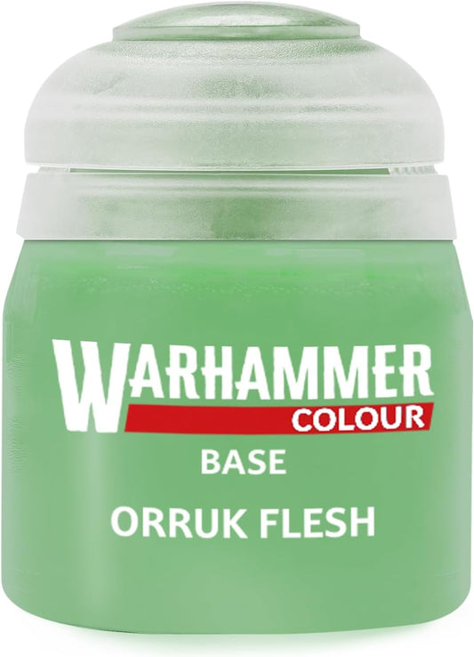 Warhammer Colour Base: Orruk Flesh 12ml Acrylic paint