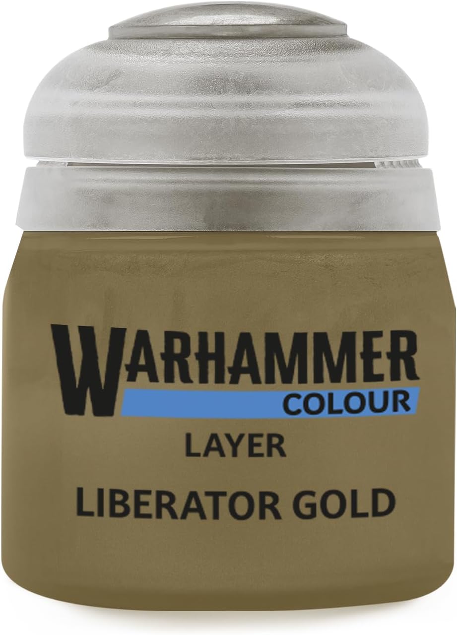 Warhmammer Colour Layer: Liberator Gold 12ml Acrylic Paint