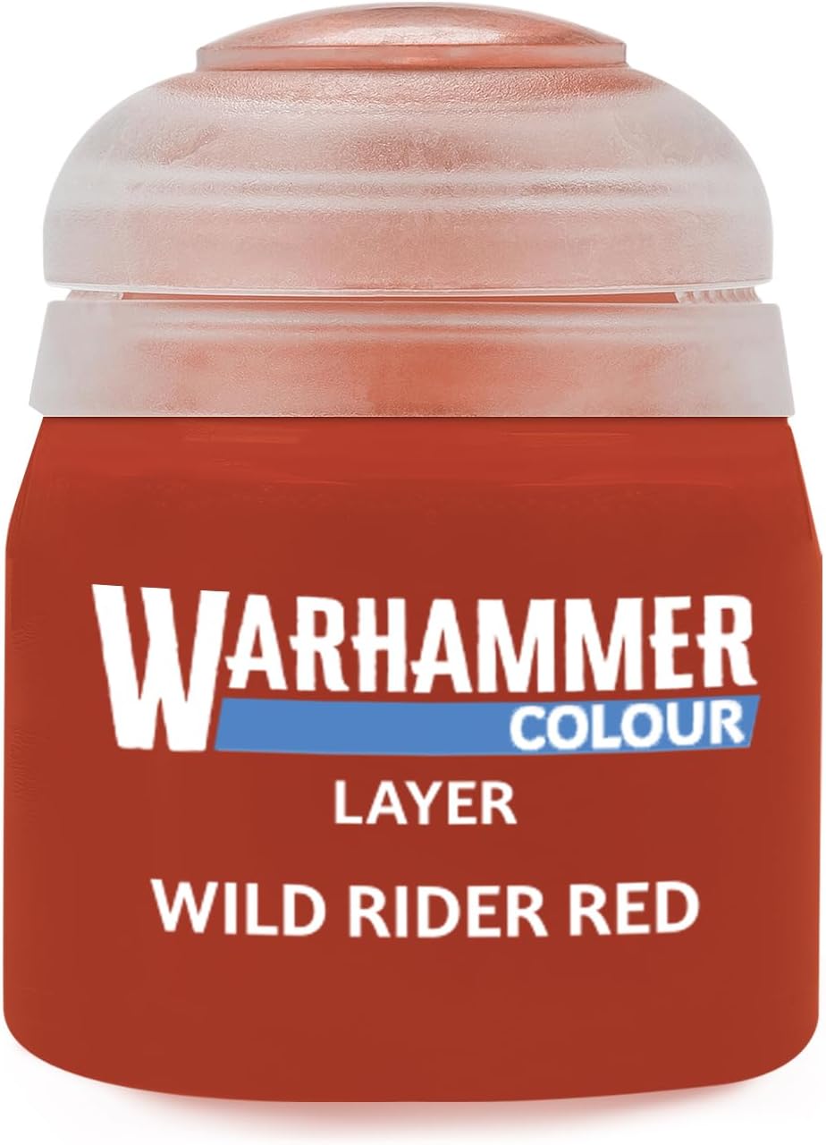 Warhammer Colour Layer: Wild Rider Red 12ml Acrylic Paint