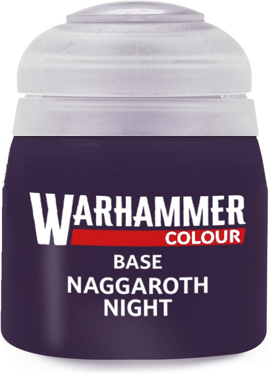 Warhammer Colour Base: Naggaroth Night 12 ml Acrylic paint