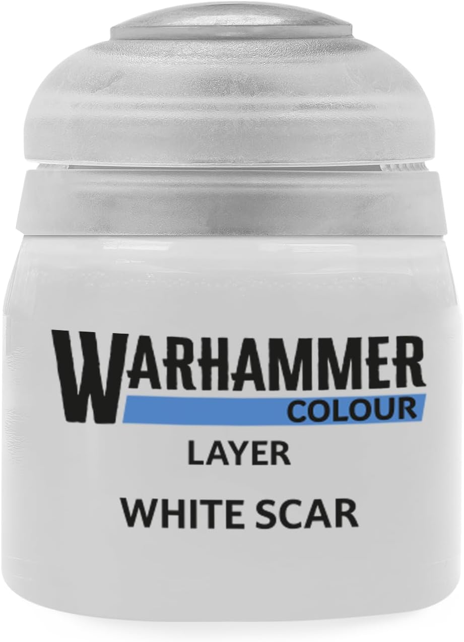 Warhammer Colour Layer: White Scar 12ml Acrylic Paint