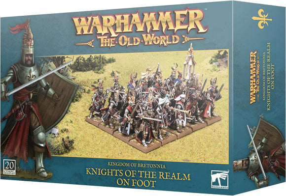 Games Workshop - Warhammer - The Old World: Kingdom of Bretonnia - Knights of the Realm on Foot