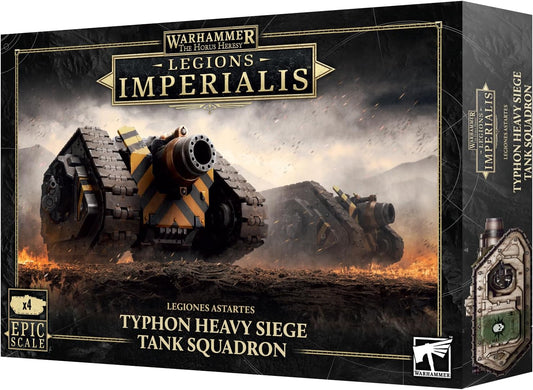 Games Workshop - Warhammer - The Horus Heresy - Legions Imperialis: Typhon Heavy Siege Tank Squadron [EPIC SCALE]