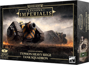 Games Workshop - Warhammer - The Horus Heresy - Legions Imperialis: Typhon Heavy Siege Tank Squadron [EPIC SCALE]