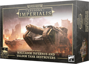 Games Workshop - Warhammer - Legions Imperialis: Malcador Infernus/Valdors [EPIC SCALE]