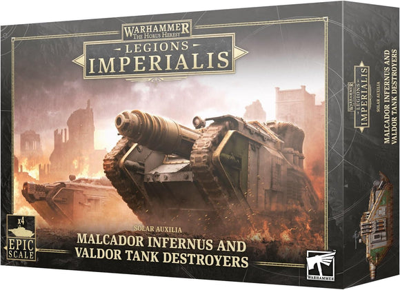 Games Workshop - Warhammer - Legions Imperialis: Malcador Infernus/Valdors [EPIC SCALE]