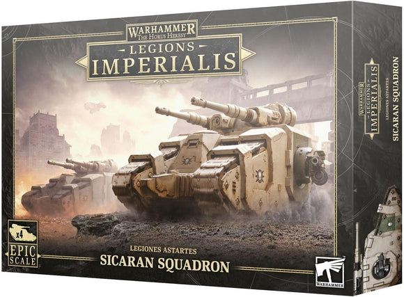 Games Workshop - Warhammer - Horus Heresy - Legions Imperialis: Sicaran Squadron [EPIC SCALE]