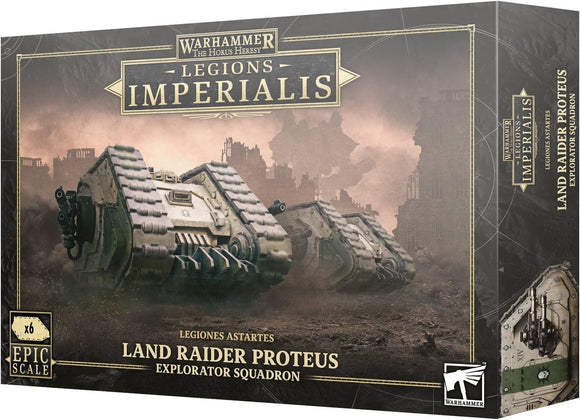 Games Workshop - Warhammer - Legions Imperialis - Land Raider Proteus Squadron [EPIC SCALE]