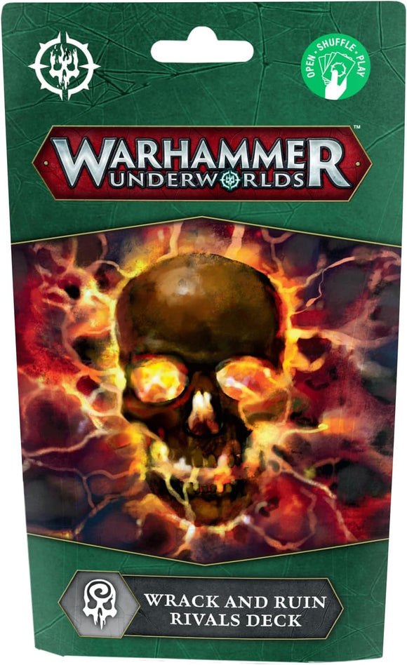 Games Workshop - Warhammer Underworlds - Rivals Deck: Wrack and Ruin (2024 2nd Edition) Printed Cards for Warhammer Underworlds