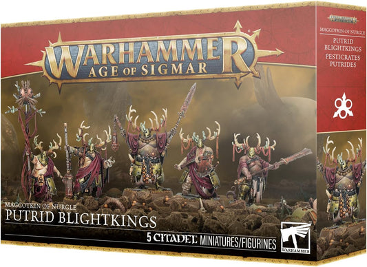 Games Workshop - Warhammer - Age of Sigmar - Maggotkin of Nurgle: Putrid Blightkings