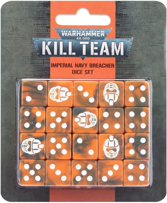 Games Workshop - Warhammer 40,000 - Kill Team: Imperial Navy Breachers Dice Set