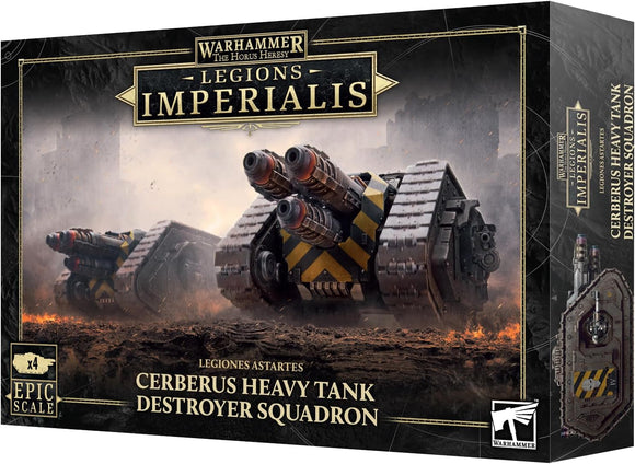 Games Workshop - Warhammer - The Horus Heresy - Legions Imperialis: Cerberus Heavy Tank Destroyer Squadron [EPIC SCALE]